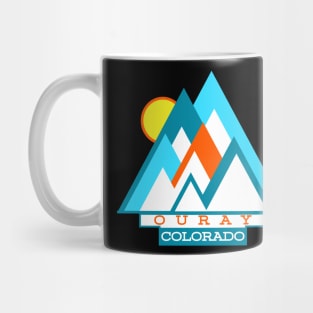 Ouray Colorado Vintage Mountain Love Mug